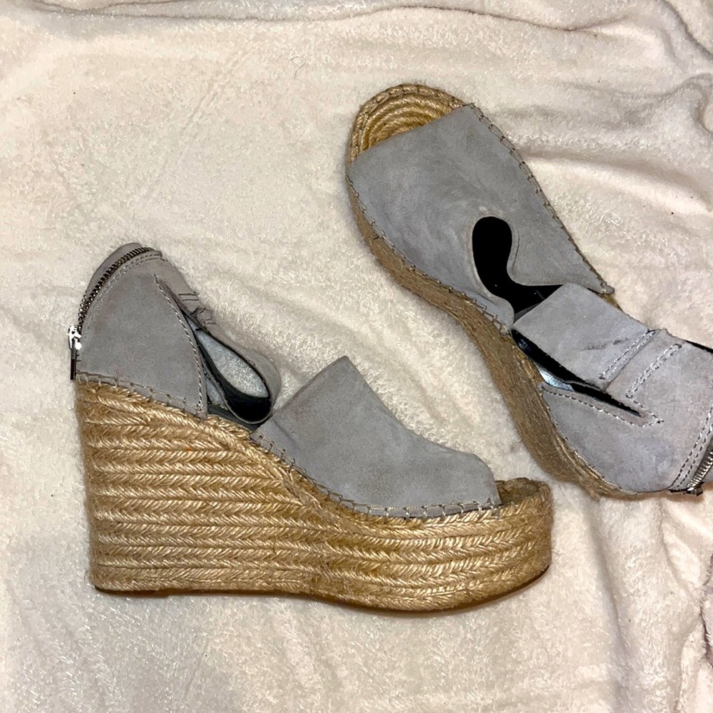 Grey Dolce Vita Espadrille Heel